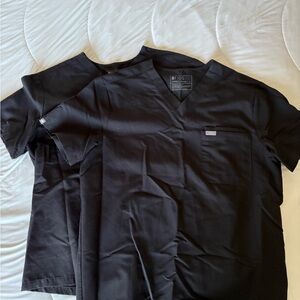 Figs Scrubs Set x2 (Black)